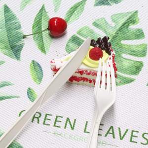 Cornstarch Spoons Take Out Corn Starch Cutlery Recyclable Forks