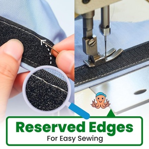 เทปตีนตุ๊กแกแบบเย็บติด 100% ผ้าไนลอน ม้วนแบบเย็บติด ไม่ใช้กาว ยึดติดแน่น ง่ายต่อการเย็บเสื้อผ้า - Product Image 5