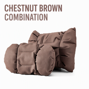 Nouvel Oreiller de Siège Auto en Cuir Universel Confortable et Respirant pour le Cou et la Tête – Idéal pour Dormir en Voiture - Product Image 5