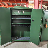 Armoire de rangement pour armes à feu en acier sur mesure, double porte, serrure à clavier numérique, coffre-fort pour armes à feu, sécurité antivol, casier de rangement pour armes à feu