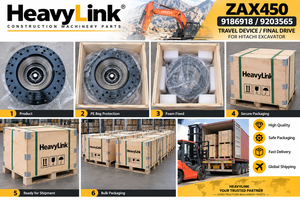 ชุดเฟืองขับเคลื่อนท้ายรถขุดฮิตาชิ ZAX450 หมายเลขอะไหล่ 9186918 9203565 ชิ้นส่วนเครื่องจักรก่อสร้าง - Product Image 5