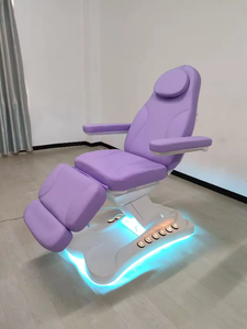 Sillón de Podología Eléctrico de 3 Motores para Exámenes Médicos, Estética, Tatuajes, Masajes, Tratamientos Faciales y Spa - Product Image 1