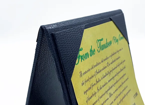 ขายตรงจากโรงงาน โต๊ะพับแบบเต็นท์ พร้อมเมนูแบบตั้งโต๊ะ 2 ด้าน ทนทาน ขนาด A5 สำหรับร้านอาหาร โรงแรม บาร์ - Product Image 3