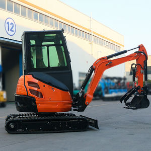 Escavatore Caterpillar 360 °   Escavatore Senza Coda Rotante Hg 20 con Cingoli in Gomma per Mini Escavatori e Lavori Agricoli - Product Image 2