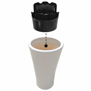 ถาดพลาสติก PP สำหรับกล้วยไม้ทรงกลมสำหรับโรงแรมงานจัดแสดงกล้วยไม้ขนาดใหญ่ถาดพลาสติก PP สำหรับงาน F324 - Product Image 1