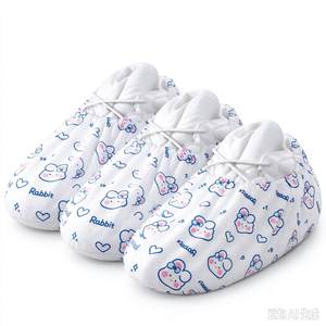 Protège-chaussures jetables en tissu non tissé à motif dessin animé – Protection des chaussures et des sols - Product Image 2