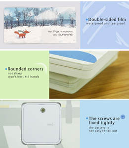 Libro Electrónico de Sonidos <span class=keywords><strong>para</strong></span> el Aprendizaje Temprano con Material de Cartón <span class=keywords><strong>para</strong></span> Niños - Primeras Palabras en Inglés y Música - Product Image 4