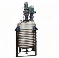 Cuve de chauffage et de mélange en acier inoxydable pour solutions complètes d'adhésifs, peintures, résines, encres et mastic
