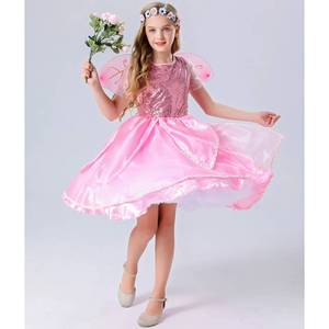 Disfraz de Princesa de Halloween para Niñas, Traje de Cosplay, Vestido con Alas para Niña Pequeña, Disfraz para Actuación en Escenario - Product Image 4