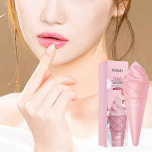 Images Ice Cream Lip Primer Hydratant Éclaircissant Rouge Chinois <span class=keywords><strong>Baume</strong></span> à <span class=keywords><strong>Lèvres</strong></span> Miel Fraise Avocat Pêche <span class=keywords><strong>Embellisseur</strong></span> pour Fille - Product Image 1