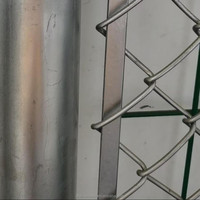 Clôture en treillis métallique galvanisé pour fermes et bétail, maille 50x50mm, rouleau de 25m de longueur pour périmètre agricole