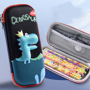 Estuche de Lápices de Gran Capacidad con Diseño 3D de Dibujos Animados, Impermeable, con Cierre Suave, para Niños, 23x10x5cm, para la Escuela y la Oficina - Product Image 3