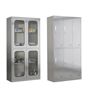 ตู้เก็บของสแตนเลสเฉินกวน 6 ชั้น พร้อมกุญแจล็อค สำหรับใช้ในสำนักงาน - Product Image 1