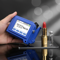 Impresora de Inyección de Tinta Eléctrica Portátil de 12.7mm/25.4mm, Máquina de Codificación TIJ, Impresión de Fecha de Caducidad y Número de Lote en Bolsas de Papel y Botellas