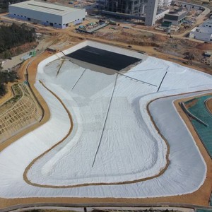 Géotextile non tissé à fibres courtes économique pour les projets d'aménagement paysager <span class=keywords><strong>et</strong></span> de jardinage - Product Image 4