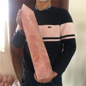 Naturale di Cristallo di Guarigione della Pietra Semi Preziosa Grande Quarzo Rosa Punti Bacchette Torre Per La Decorazione Domestica - Product Image 1