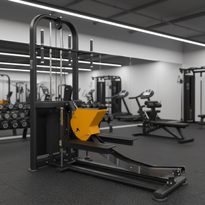 Équipement de musculation professionnel réglable à sélection de charge par broche <span class=keywords><strong>pour</strong></span> l'entraînement de <span class=keywords><strong>la</strong></span> force des <span class=keywords><strong>fessiers</strong></span>, des hanches et des jambes en position assise - Product Image 1