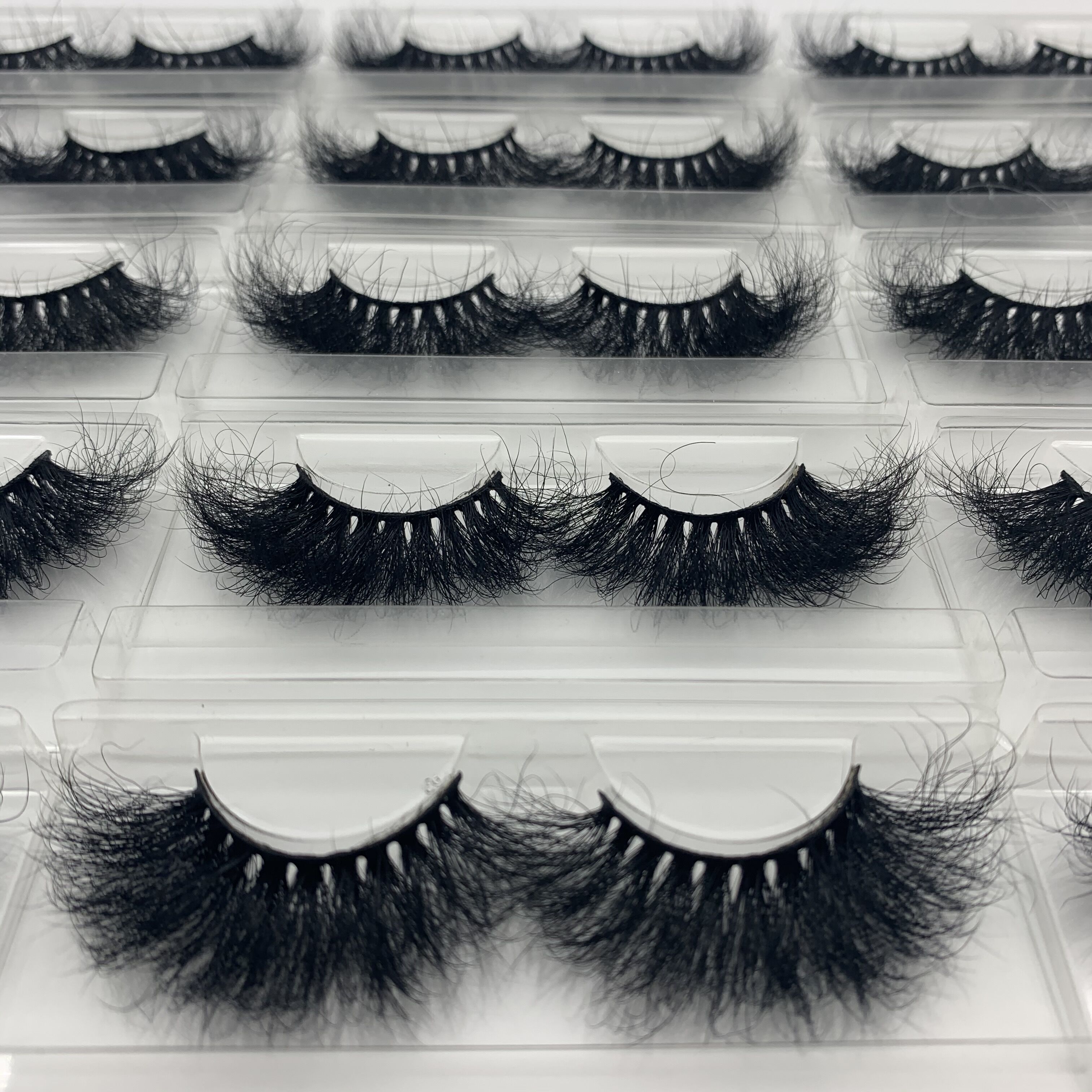 Супер пушистые норковые ресницы, оптовая продажа, 25 мм, норковые ресницы 5d, индивидуальная упаковка ресниц 20 мм, 3d норковые ресницы