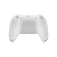 Manette de jeu filaire 8BitDo Ultimate Série X | Manettes de jeu translucides blanches avec joysticks à effet Hall RGB, translucides blanches