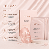 Masque facial en hydrogel au collagène PDRN, format voyage, hydratant, raffermissant, anti-âge, nourrissant, éclaircissant, marque privée, OEM, ODM, vente en gros