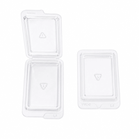 Boîte blister transparente en PET pour emballage protecteur de patchs anti-acné, pour l'esthétique médicale, étui robuste pour outils cosmétiques, plateau jetable de haute qualité