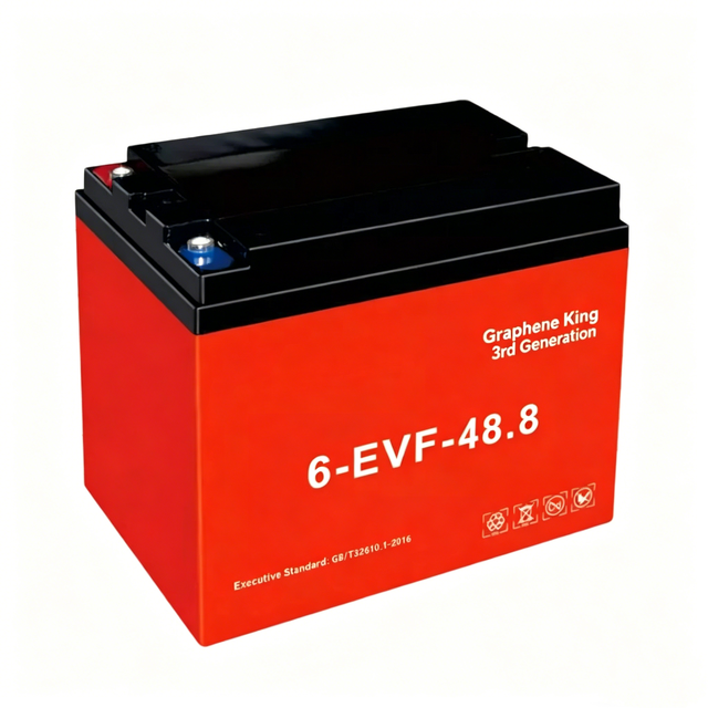 High-Quality 6-EVF-48.8 Lead Acid Battery, 48V 8Ah Deep Cycle, Long Life, Reliable Performance for Electric Vehicles