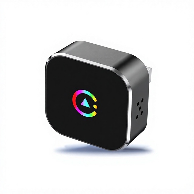 2-in-1 Wireless CarPlay Adapter USB Type-C Bluetooth 5.4 WiFi 6 for CarFit OLIVER In-car Systems CarPlay Adapter