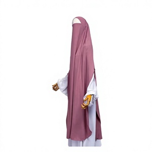 Hijab Khimar français Safamedina, foulard musulman traditionnel, élégant et modeste, Khimar français pour femmes - Product Image 3