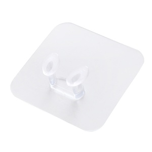 Karikatür soket güç kablosu depolama raf güçlü yapıştırıcı kanca plastik tıpa aracı organizasyon mutfak oturma odası için deliksiz - Product Image 5