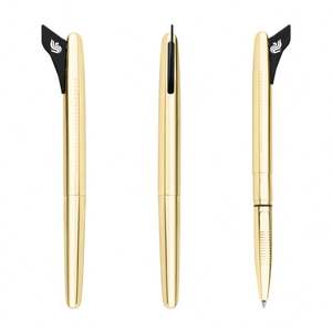 Stylos en métal aviation fantaisie avec logo imprimé au design créatif, motif empennage d'avion, largeur d'écriture 0,7 mm, pour hôtesse de l'air - Product Image 5