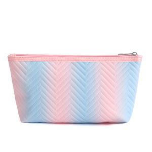 Bolsa <span class=keywords><strong>de</strong></span> <span class=keywords><strong>Maquillaje</strong></span> Acolchada <span class=keywords><strong>de</strong></span> Lona con Degradado, Diseño Personalizable, Bolsa <span class=keywords><strong>de</strong></span> Cosméticos Diaria - Product Image 6