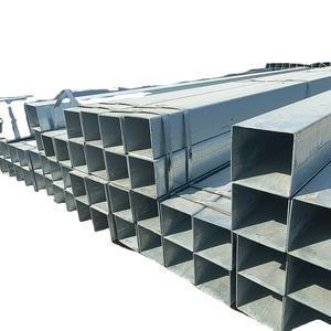 Горячая Продажа 50*50 оцинкованная труба цинковая квадратная бесшовная стальная труба производство - Product Image 1
