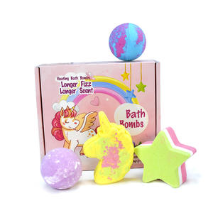 Bombas <span class=keywords><strong>de</strong></span> baño <span class=keywords><strong>de</strong></span> unicornios, orgánico Natural, personalizado, baño <span class=keywords><strong>de</strong></span> burbujas rico en forma <span class=keywords><strong>de</strong></span> estrella, juego <span class=keywords><strong>de</strong></span> bomba <span class=keywords><strong>de</strong></span> baño con regalo sorpresa, gran oferta - Product Image 2