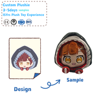 Muñeco de Peluche Personalizado de Anime, Juguete de Peluche Personalizado, Muñecos de Peluche, Juguete de Peluche Personalizado, Diseño Personalizado, Peluche Kawaii