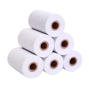 Rouleau de copie de bureau de réception de <span class=keywords><strong>caisse</strong></span>, papier d'aluminium doré de 57mm de largeur, rouleau de papier d'imprimante thermique - Product Image 1