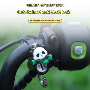 LOGO personnalisé Serrure de sécurité fixe multifonctionnelle en alliage universel antivol <span class=keywords><strong>Crochet</strong></span> sans trou - Product Image 6