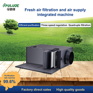 Futude PM2.5 Đường Ống Khói Loại Bỏ Mới Fan Vật Liệu Sắt 4 Đôi Quạt Lọc Để Sử Dụng Nhà - Product Image 4