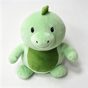 Peluche de dinosaurio sentado personalizado, peluche de dinosaurio verde, juguete de peluche de dinosaurio, animal de peluche de dinosaurio, peluche de dinosaurio adorable - Product Image 3