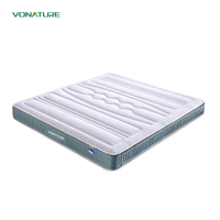 Matelas POE Vonature le plus vendu avec housse rafraîchissante amovible, écologique et recyclable, respectueux de la peau, pour la maison et la chambre, OEM ODM