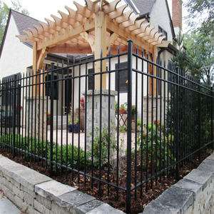 Gepoedercoat Sier Speer Top Decoratie Smeedijzeren Hek - Product Image 4