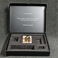 Boîte en carton personnalisée pour kit de découverte de perruques, emballage d'échantillons de mèches de cheveux à marque privée