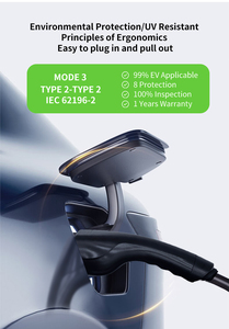 สายชาร์จรถยนต์ไฟฟ้าแบบ Type 2 ขนาด 3.5 กิโลวัตต์ 16 แอมป์ เฟสเดียว มาตรฐาน IP65 วัสดุ TPU พร้อมปลั๊กเชื่อมต่อ - Product Image 6