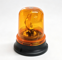 Magnetische LED-Rundumleuchte mit Rotationsfunktion 12V Stroboskop-Blitzlicht für LKW, Baufahrzeuge und Baumaschinen