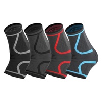 Attelle de cheville unisexe en nylon tricoté, compression et protection thermique pour les sports de plein air, le basketball, le volley-ball et les activités physiques