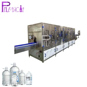 Machine/équipement/usine de Production d'eau minérale de bouteille en plastique 3 en 1, monolock A-Z 900BPH 3-10L