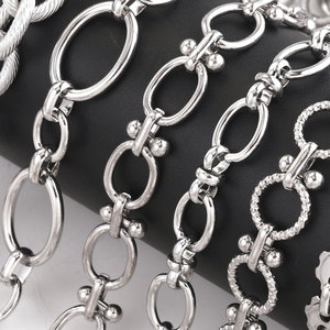 Aceworks NCS76319 10 Meter DIY Stainless Steel <b>Chain</b>-Handmade Linked <b>Chain</b> for Necklace Making - Product Image 2