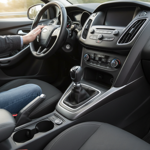 Subchasis Cromado con Funda para Palanca de Cambios (TR) para Ford Focus 2016-2019 - Product Image 3