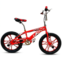 Vélo tout-terrain Dirt Jump Stunt Cycle à une vitesse, 20 pouces, léger, pour adultes, vélo de descente, BMX portable