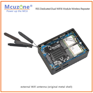 โมดูล NVME เป็น Dual WiFi6 สำหรับ NanoPi R5S R6C รองรับรีพีทเตอร์ไร้สาย MT7922 AX200 RTL8822CE ระบบ OpenWrt Ubuntu - Product Image 5