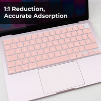 Couverture de clavier espagnole moderne, disposition EU, pour MacBook Neo 13 pouces 2026 A3404 avec Touch ID, anti-rayures et anti-poussière, protection en silicone